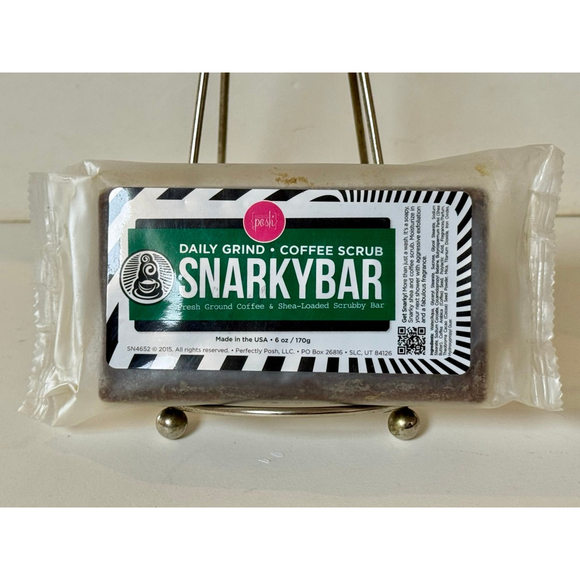 Perfectly Posh Other - Perfectly Posh Daily Grind Coffee Scrub Snarky Bar Retired HTF RARE